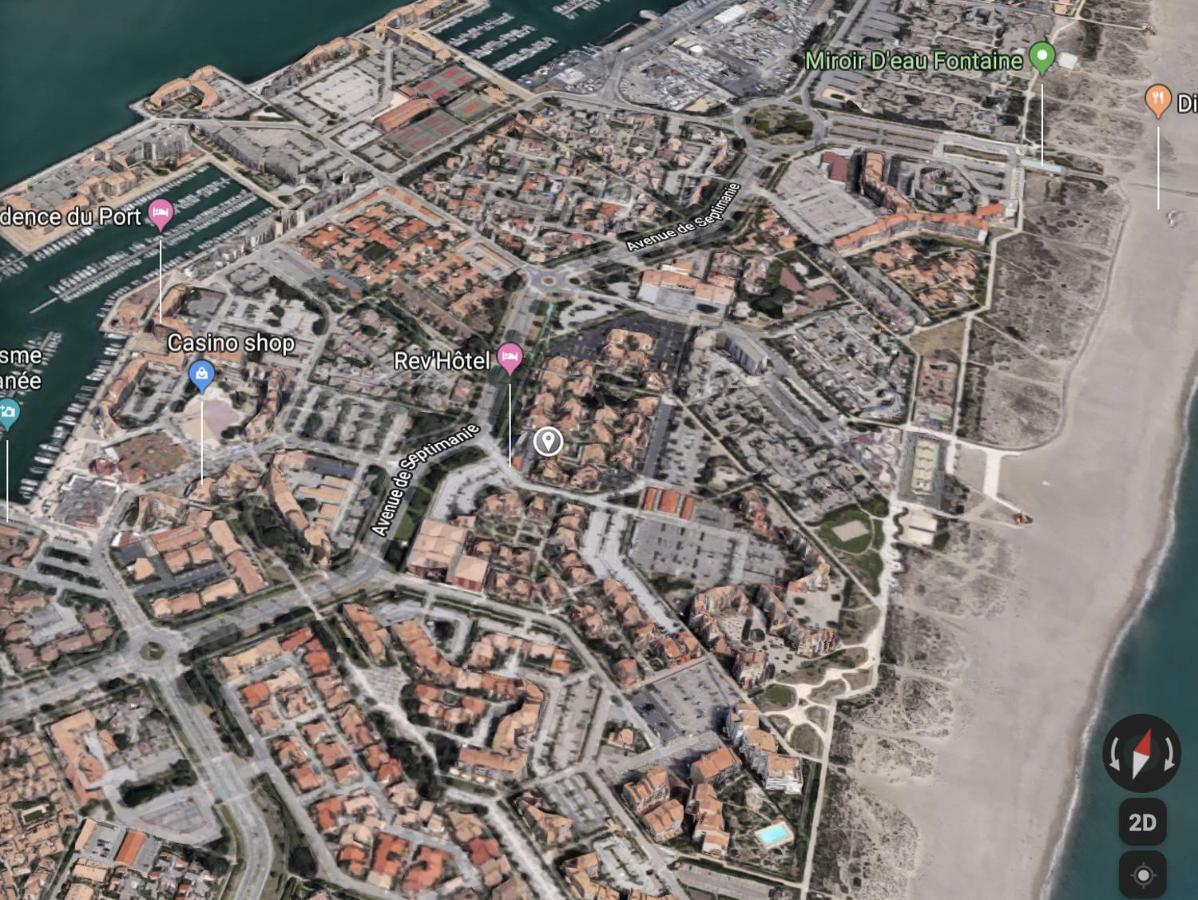 Port leucate T2 bis Daire Dış mekan fotoğraf